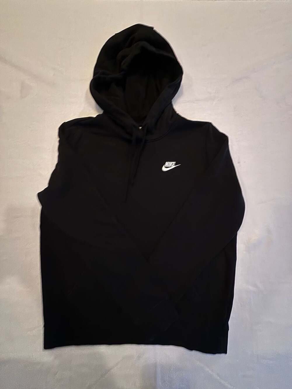 Nike Sportswear Club Fleece Pullover Hoodie Black Medium